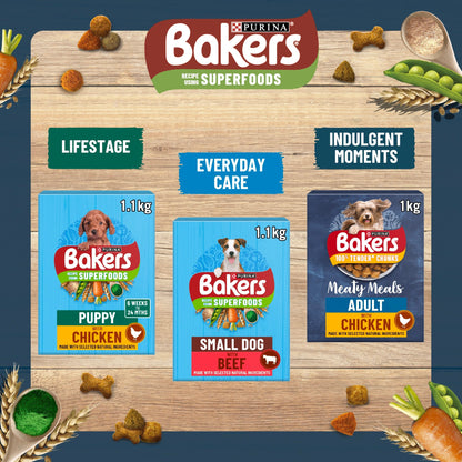 BAKERS Senior Chicken with Vegetables Dry Dog Food 2.85kg — image 4
