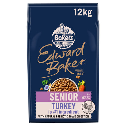 BAKERS Senior Dog Edward Baker Turkey 12kg — image 1