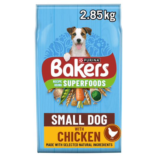 BAKERS Small Dog Chicken Dry Dog Food 2.85kg — image 1