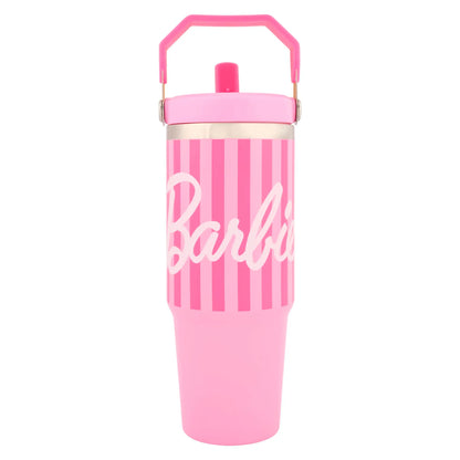 Barbie Stripe Top Handle Hydra Tourer Water Bottle 900ml — image 1