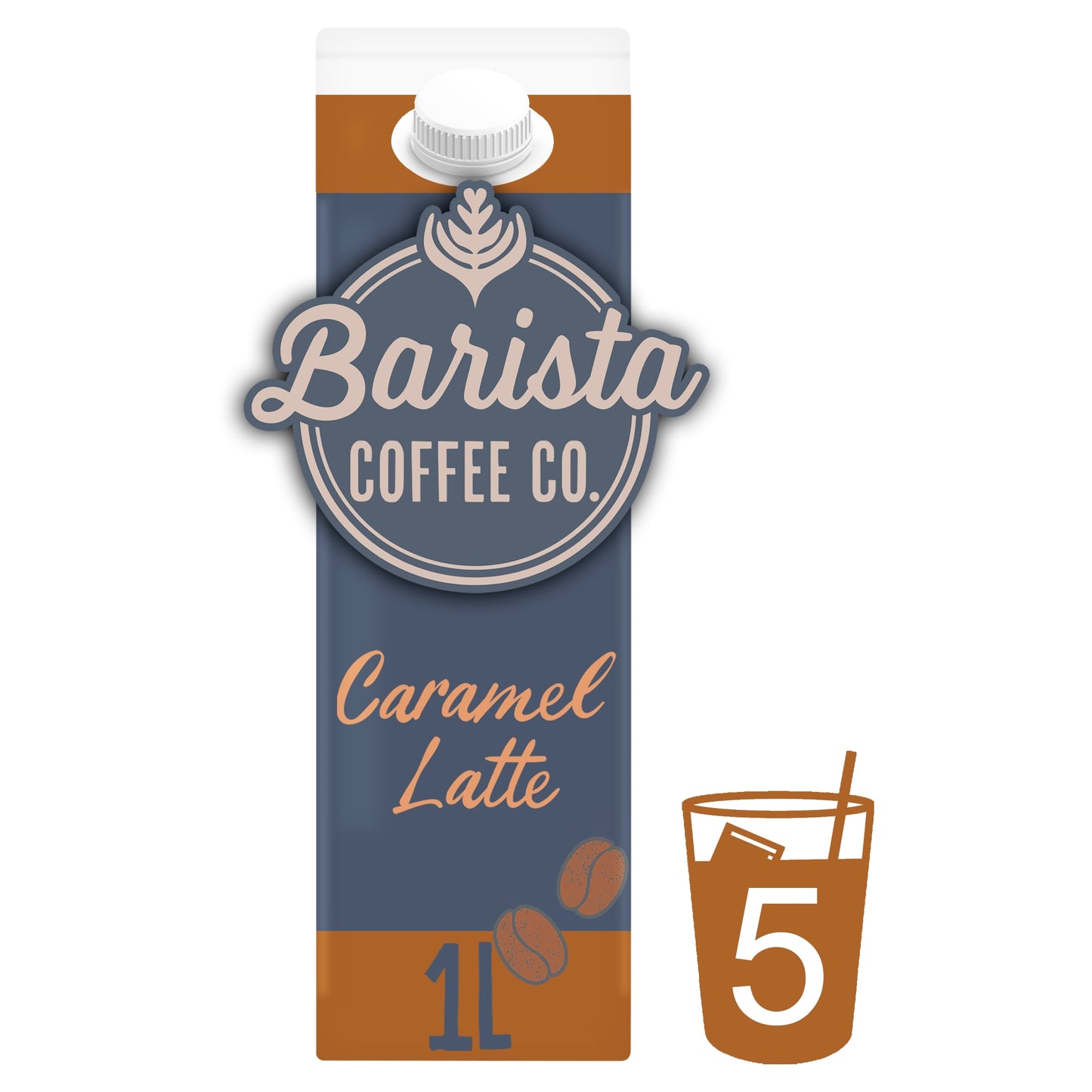 Barista Coffee Co. Caramel Latte 1L — image 1