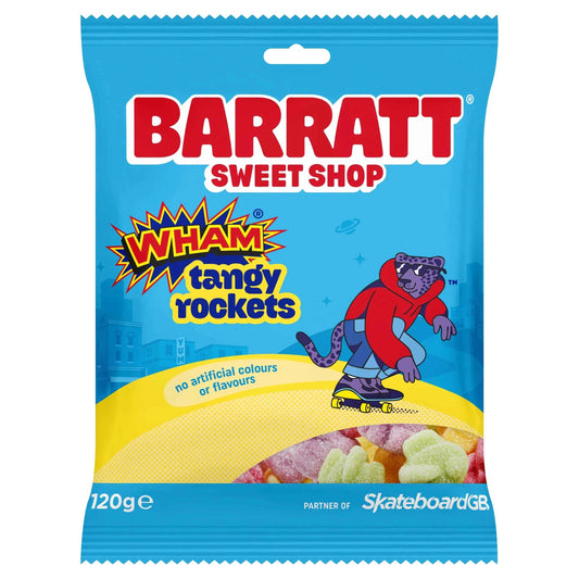 BARRATT Wham Tangy Rockets 120g — Great British Imports