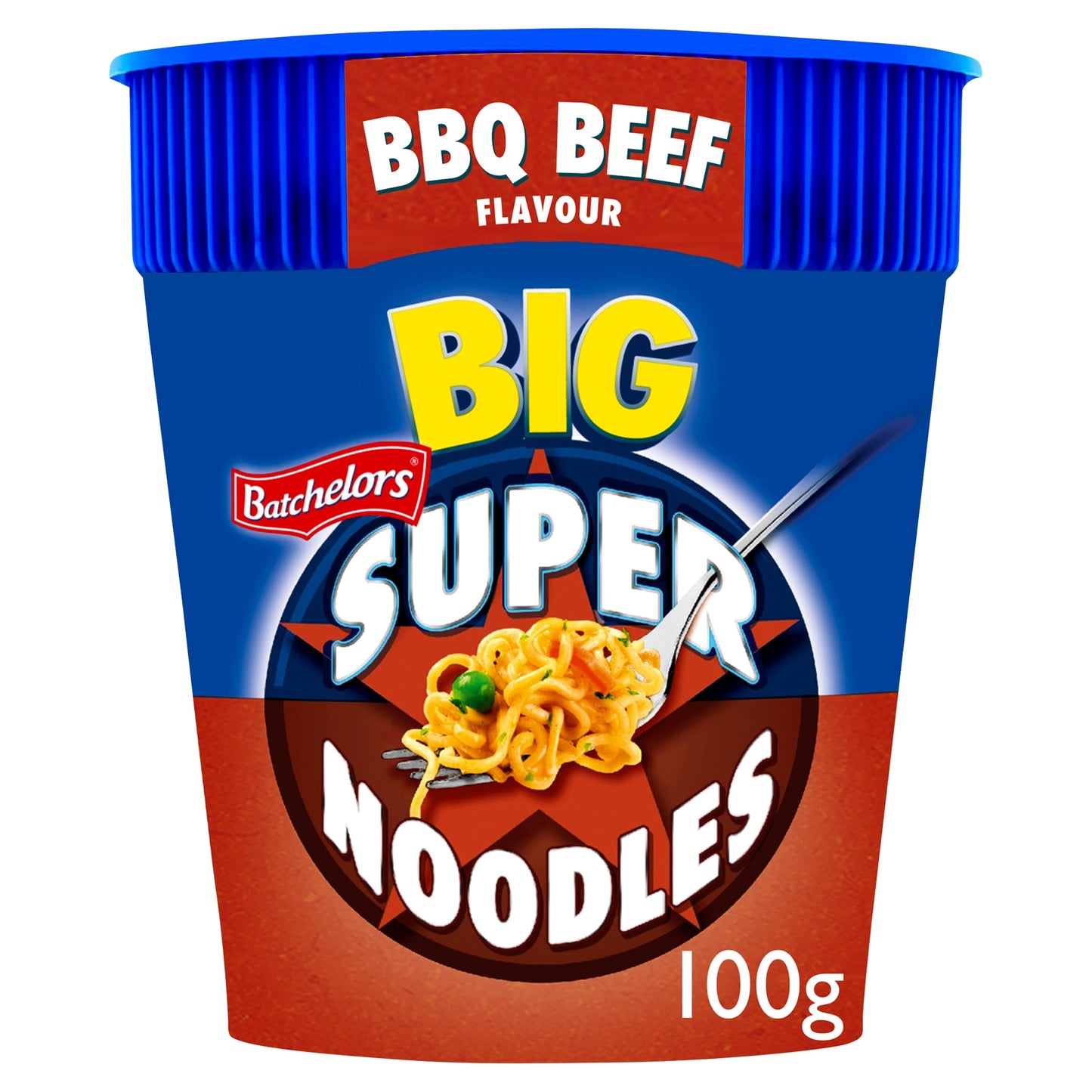 Batchelors Big Super Noodles Bbq Beef Flavoured 100G — image 1