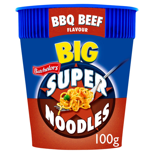 Batchelors Big Super Noodles Bbq Beef Flavoured 100G — image 1