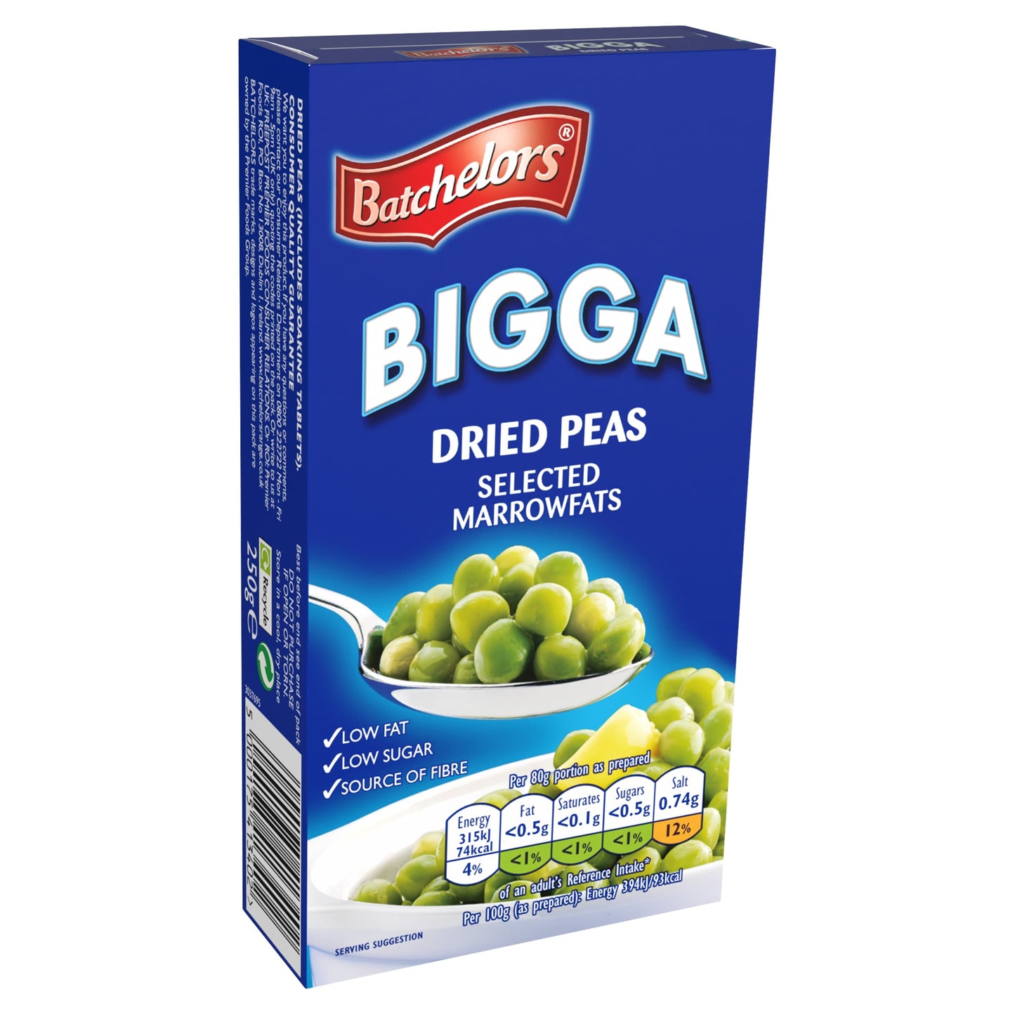 Batchelors Bigga Dried Peas 250G — image 2