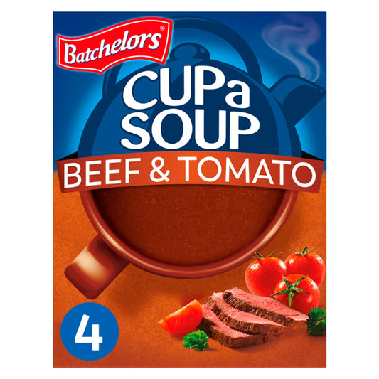 Batchelors Cup A Soup Beef & Tomato 4 Pack 88G — image 1