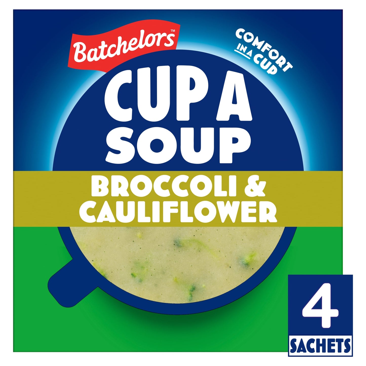 Batchelors Cup A Soup Broccoli & Cauliflower 4 Sachets 101G — image 1