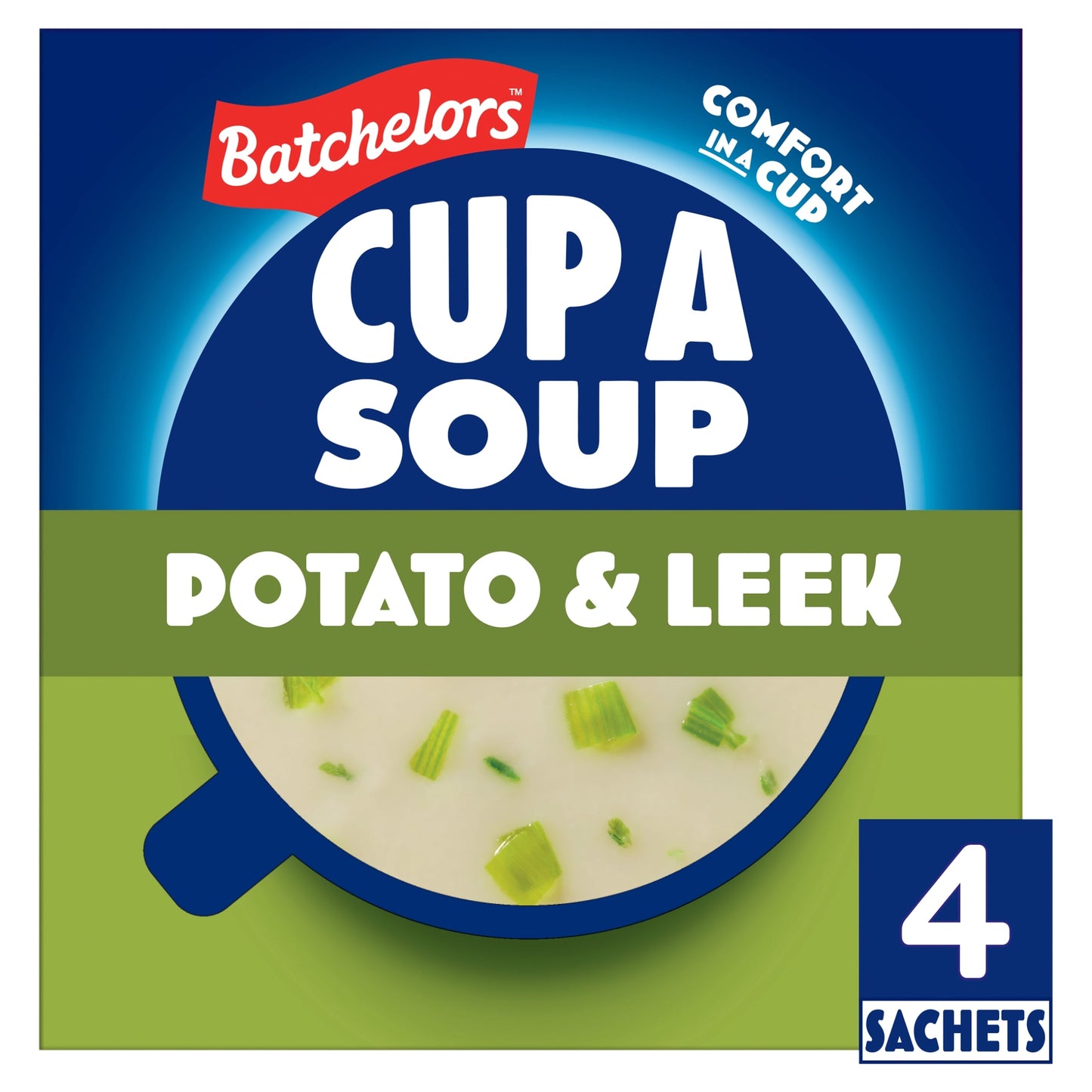 Batchelors Cup A Soup Creamy Potato & Leek 4 Pack 107G — image 1