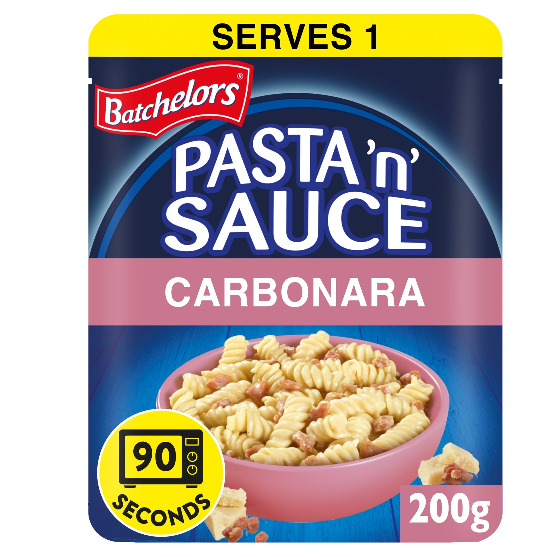 Batchelors Pasta 'n' Sauce Microwave Ready Meal Carbonara 200g — image 1