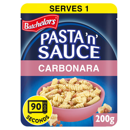 Batchelors Pasta 'n' Sauce Microwave Ready Meal Carbonara 200g — image 1