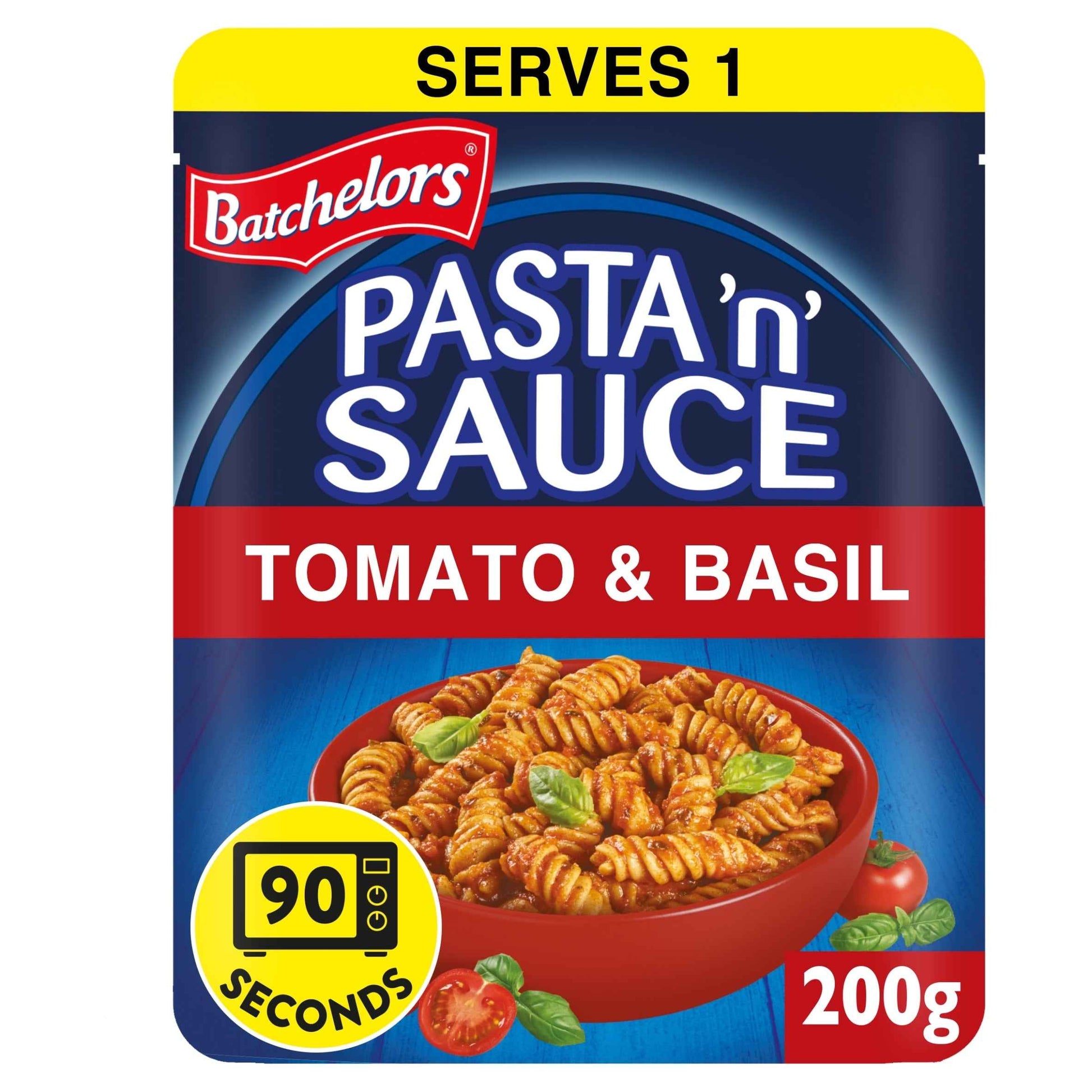BATCHELORS Pasta 'n' Sauce Microwave Ready Meal Pasta With Tomato And