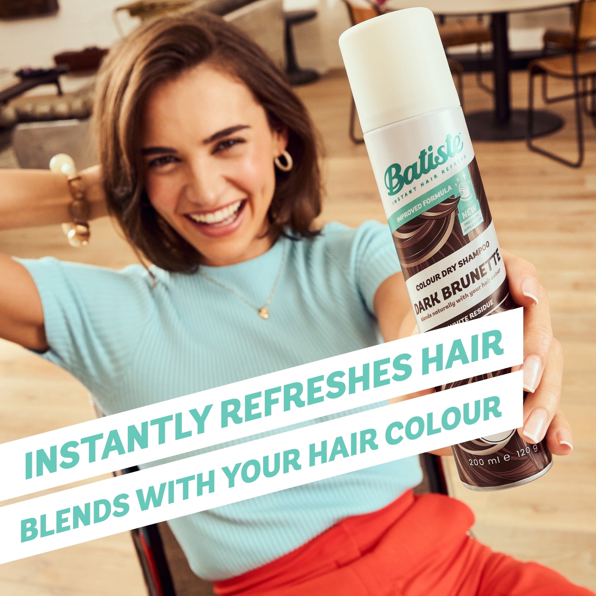 Batiste Dry Shampoo Dark And Brown 200Ml — image 2