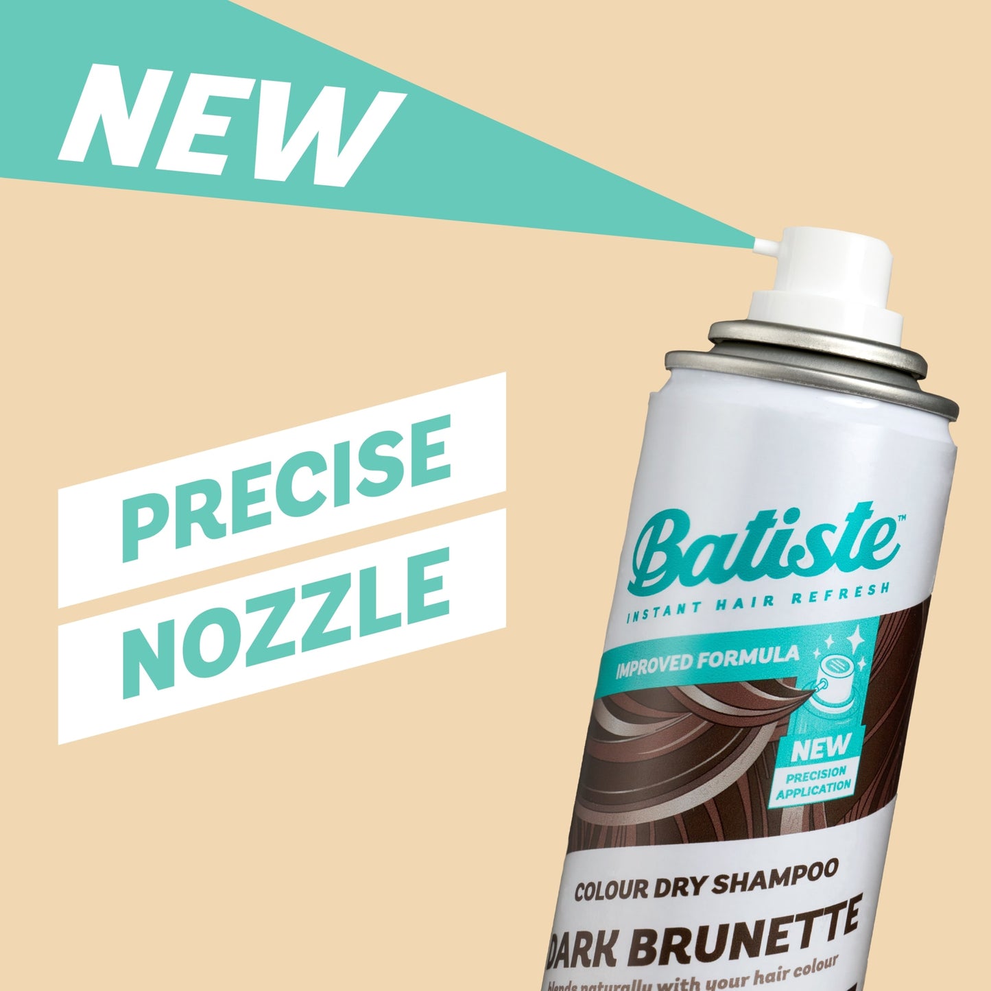 Batiste Dry Shampoo Dark And Brown 200Ml — image 4