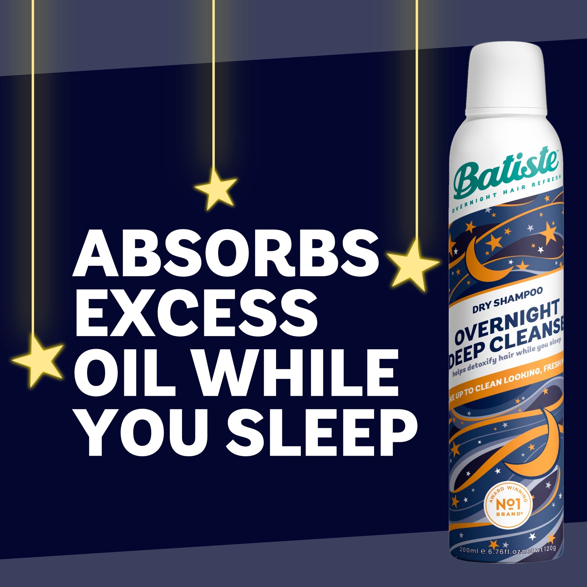 Batiste Dry Shampoo Over Night Cleanse 200Ml — image 3