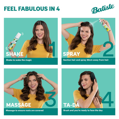 Batiste Dry Shampoo Over Night Cleanse 200Ml — image 5