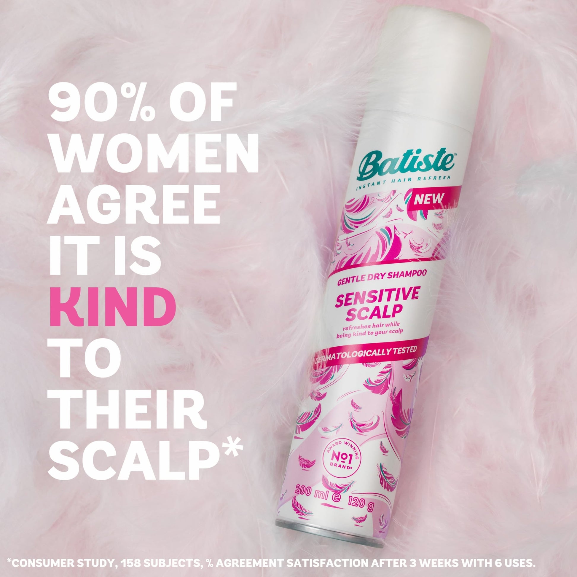 Batiste Sensitive Scalp Dry Shampoo 200ml — image 3