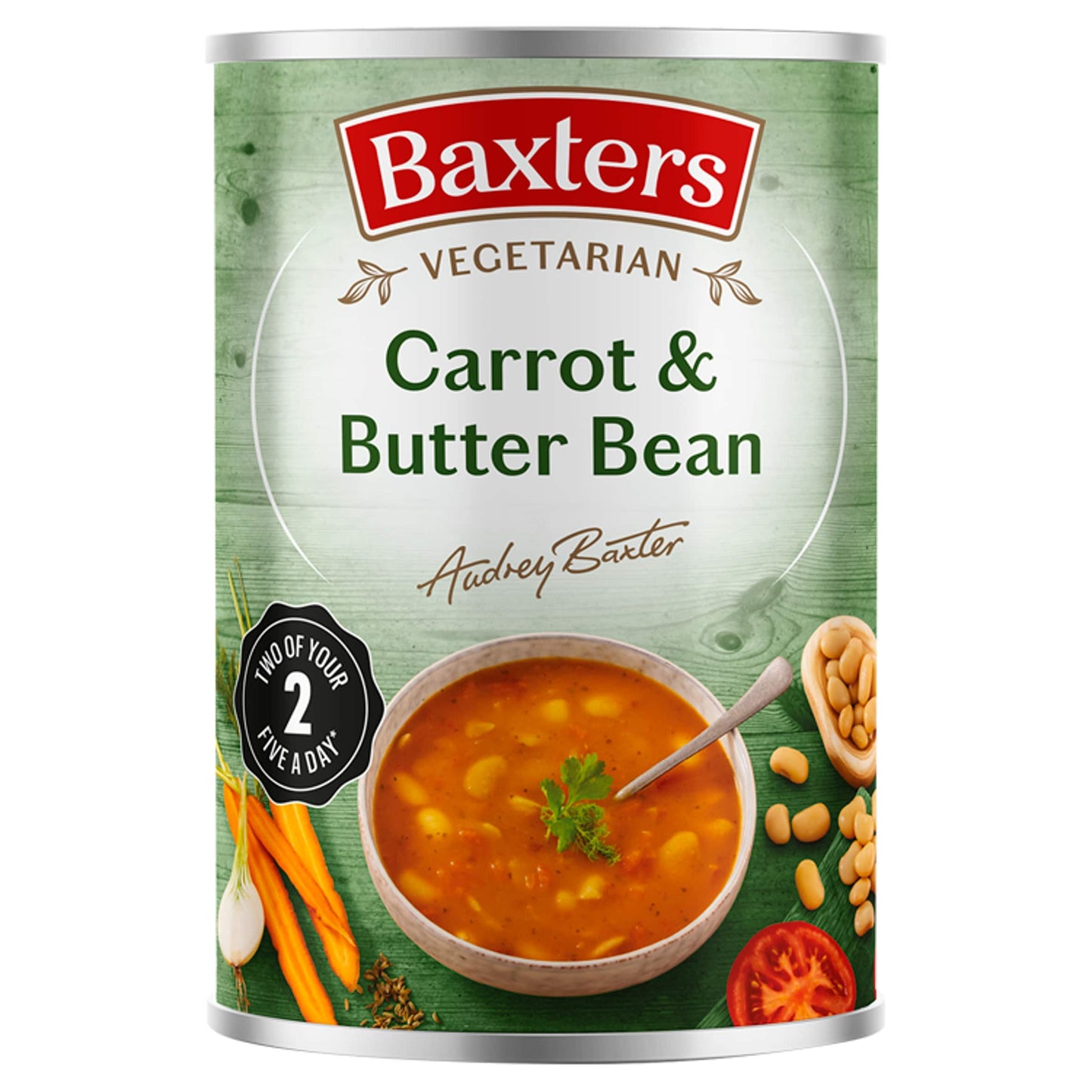 Baxters Vegetarian Carrot & Butter Bean Soup 400G — image 1