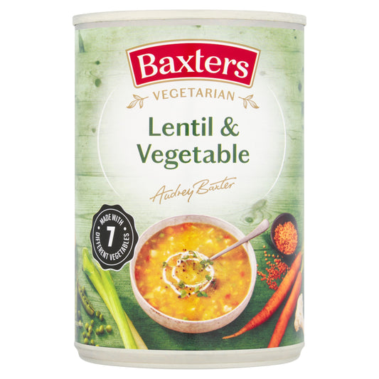 Baxters Vegetarian Lentil & Vegetable Soup 400G — image 1