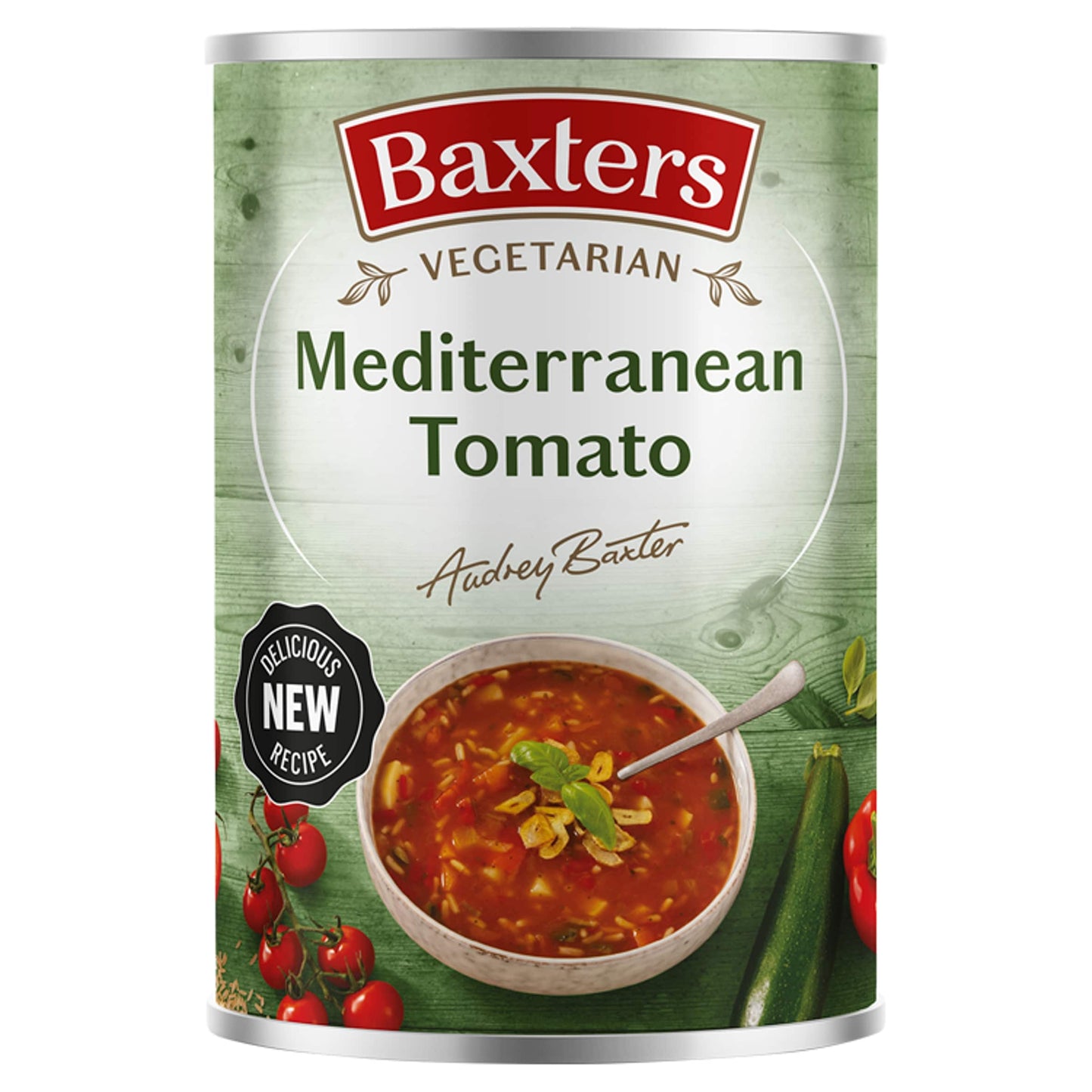 Baxters Vegetarian Mediterranean Tomato Soup 400G — image 1