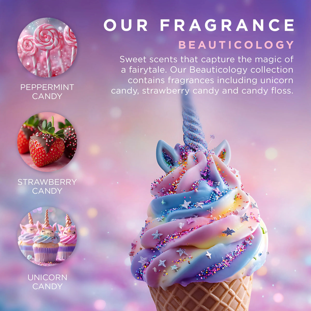 Baylis & Harding Beauticology Unicorn Candy Bath Bubbles 320ml — image 3