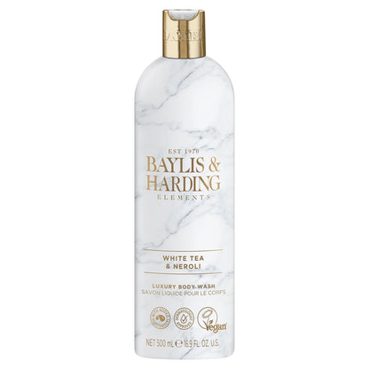 Baylis & Harding Elements Luxury Body Wash - White Tea & Neroli 500ml — image 1