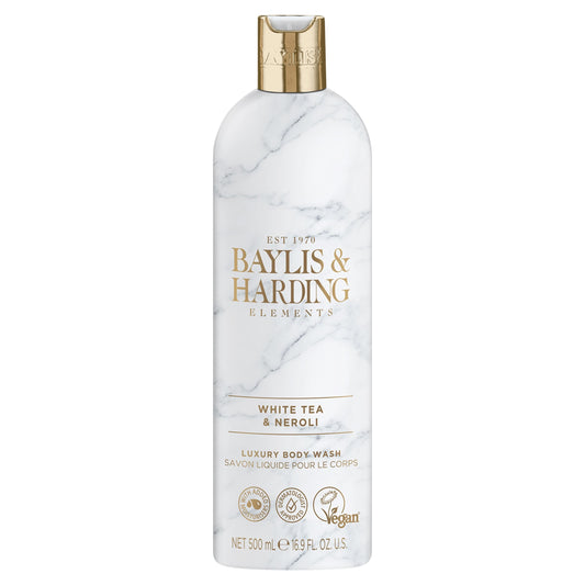 Baylis & Harding Elements Luxury Body Wash - White Tea & Neroli 500ml — image 1