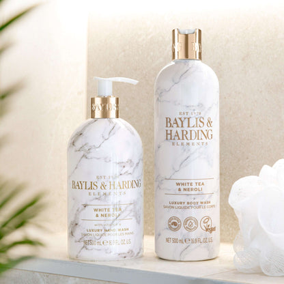 Baylis & Harding Elements Luxury Body Wash - White Tea & Neroli 500ml — image 4