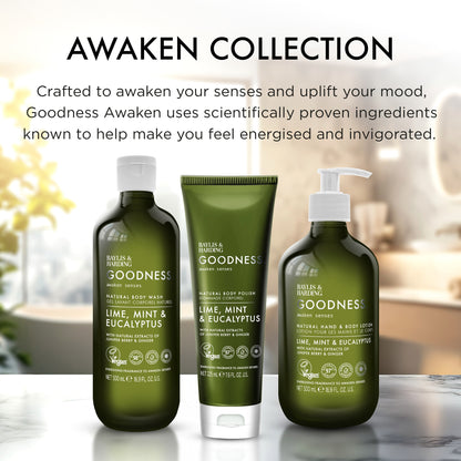 Baylis & Harding Goodness Awaken Lime, Mint & Eucalyptus Body Wash 500ml — image 3