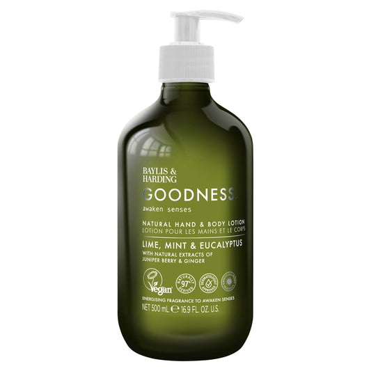 Baylis & Harding Goodness Awaken Lime, Mint & Eucalyptus Hand & Body Lotion 500ml — image 1