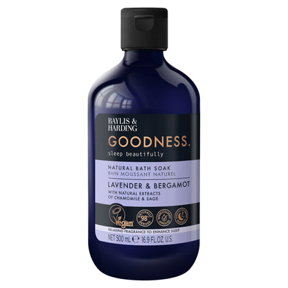 Baylis & Harding Goodness Natural Bath Soak - Lavender & Bergamot 500ml — image 1