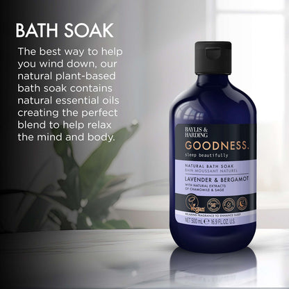 Baylis & Harding Goodness Natural Bath Soak - Lavender & Bergamot 500ml — image 2