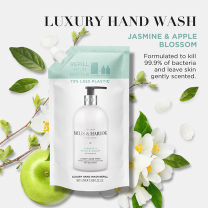 Baylis & Harding Jasmine & Apple Blossom Handwash Refill 1 Litre — image 3