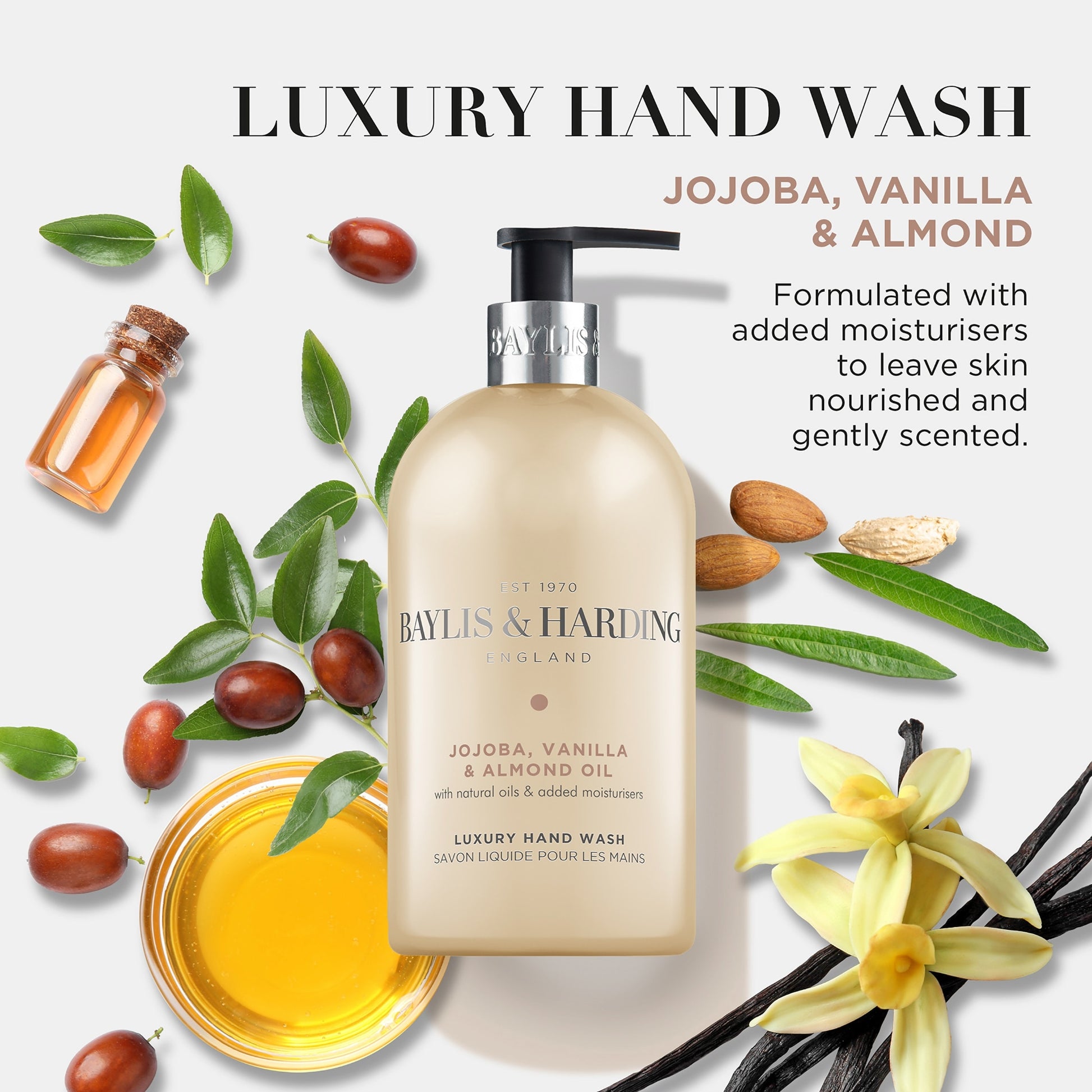 Baylis & Harding Jojoba & Silk Hand Wash 500Ml — image 3