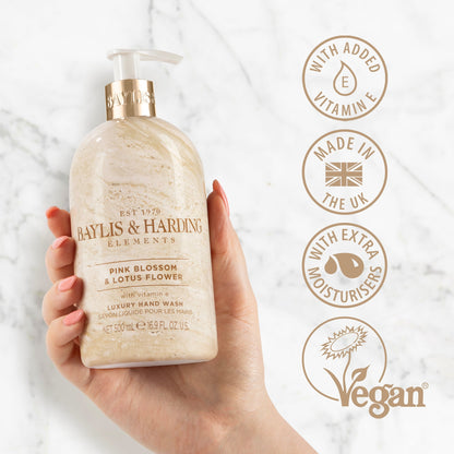 Baylis & Harding Pink Blossom & Lotus Flower Hand Wash 500Ml — image 2