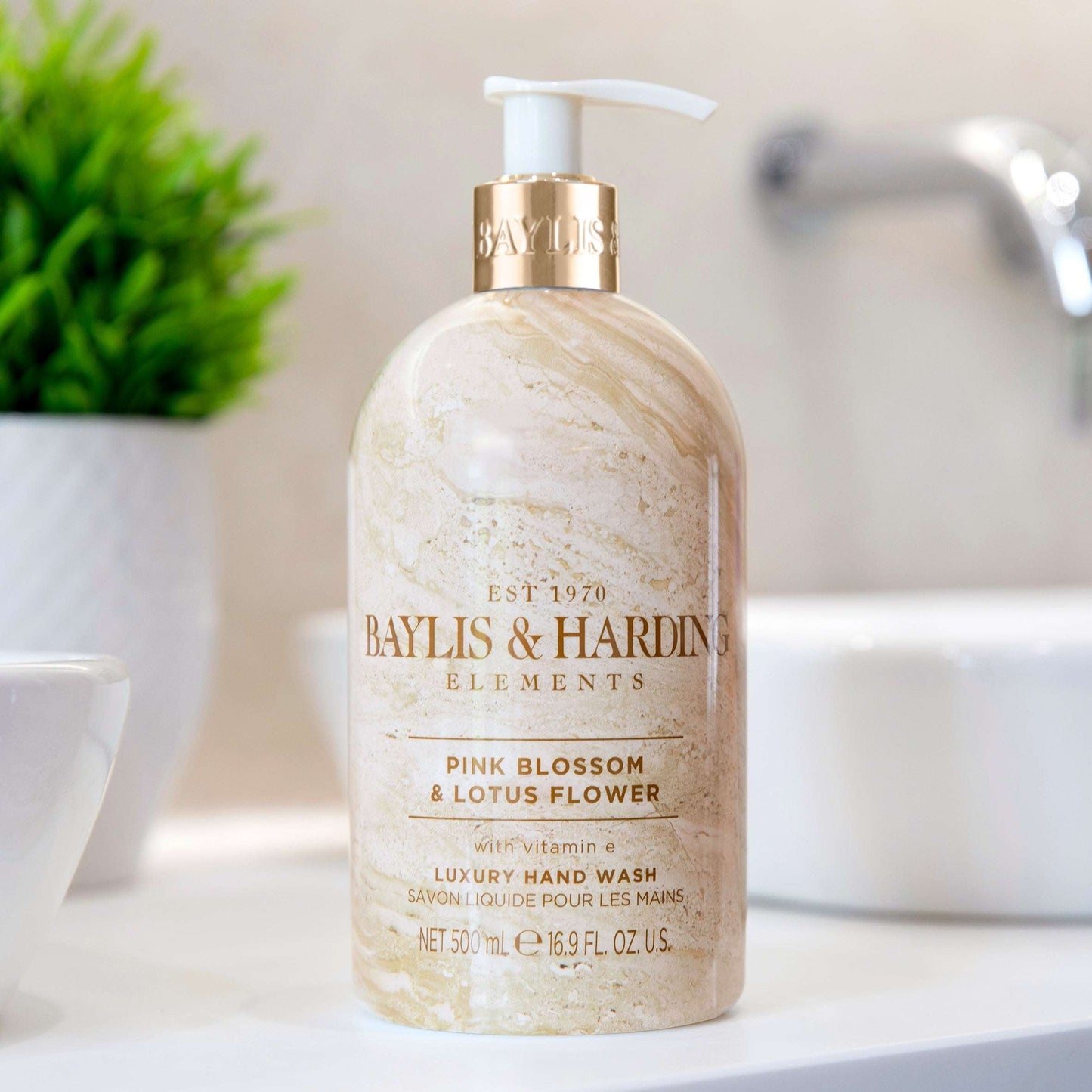 Baylis & Harding Pink Blossom & Lotus Flower Hand Wash 500Ml — image 3