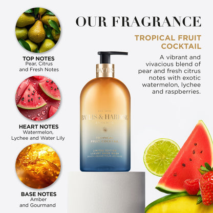 Baylis & Harding Signature Tropical Fruit Cocktail Hand Wash 500ml — image 3
