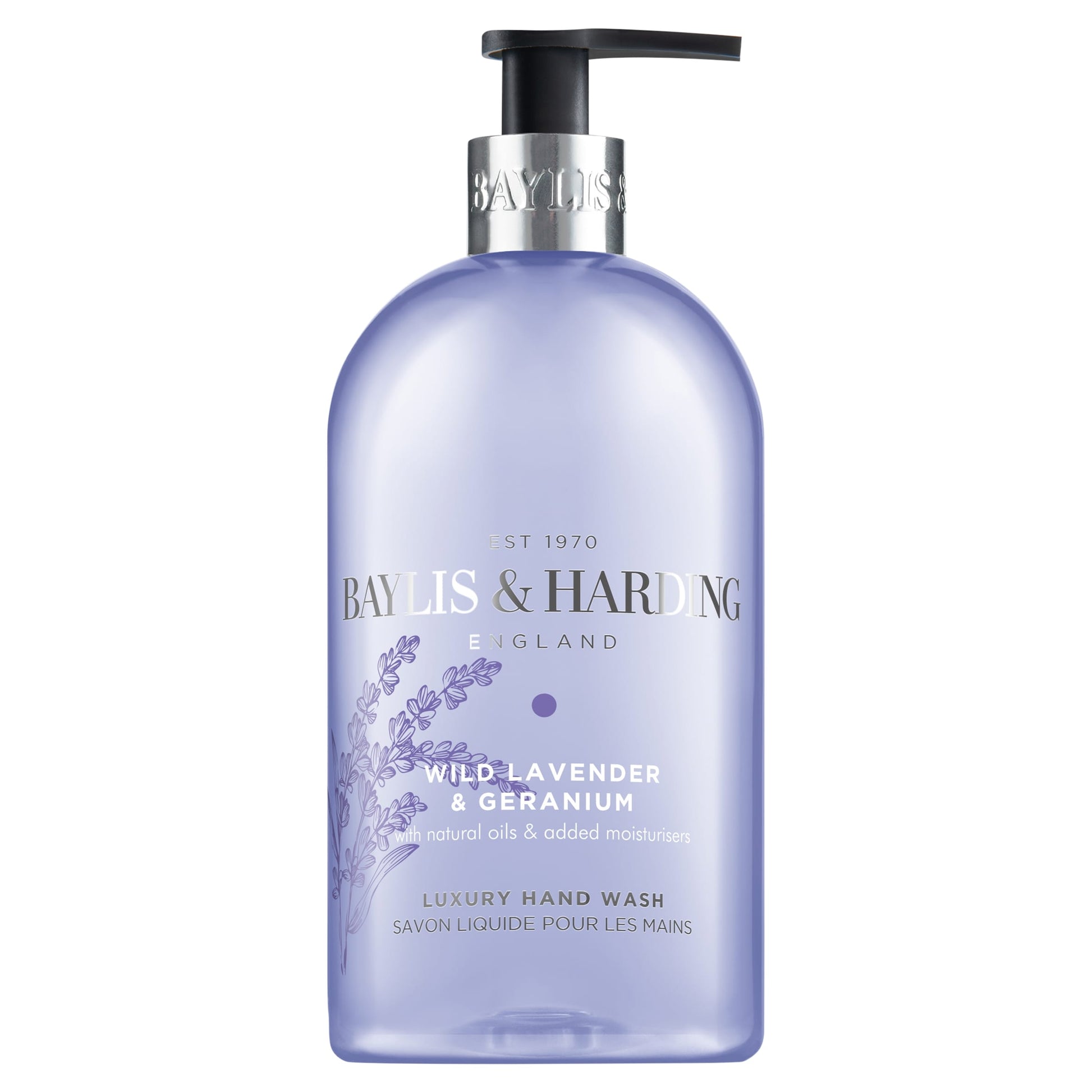 Baylis & Harding Wild Lavender & Geranium Luxury Hand Wash 500ml — image 1
