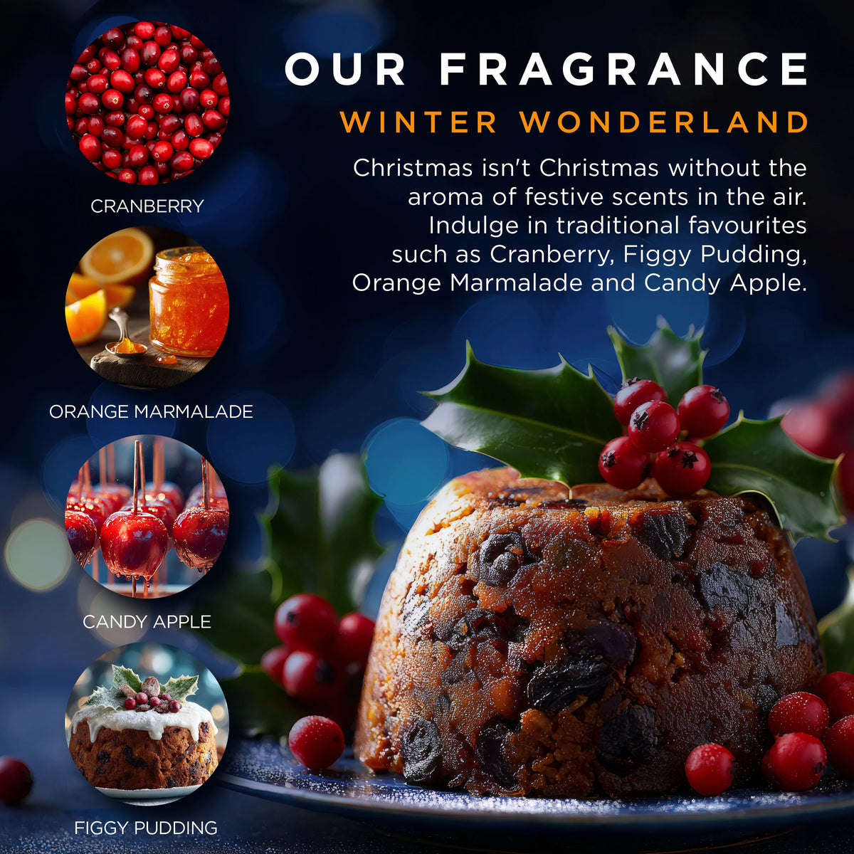 Baylis & Harding Winter Wonderland Festive Cranberry Bath & Shower Bubbles 250ml — image 3