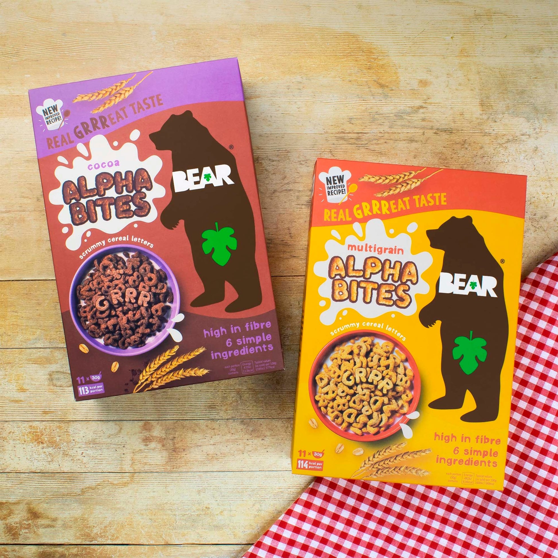 BEAR Alphabites Cocoa Cereal 350g — image 2