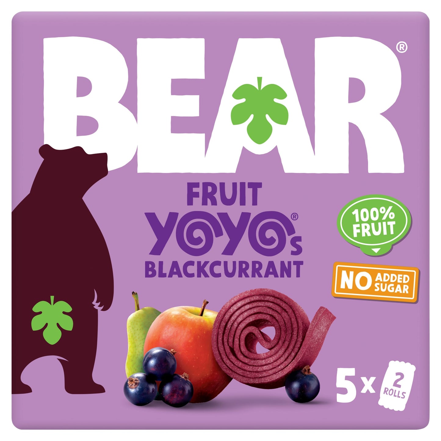 Bear Blackcurrant Yoyo Multipack 5X20g — image 1