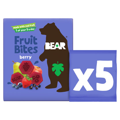 BEAR Fruit Bites Berry 5x20G — image 1