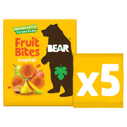 BEAR Fruit Bites Tropical 5x20G — image 1