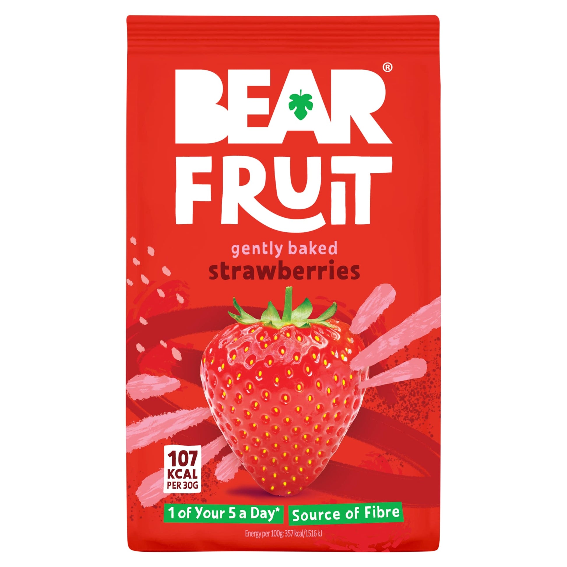 BEAR Fruit Dried Strawberries 90g — image 1