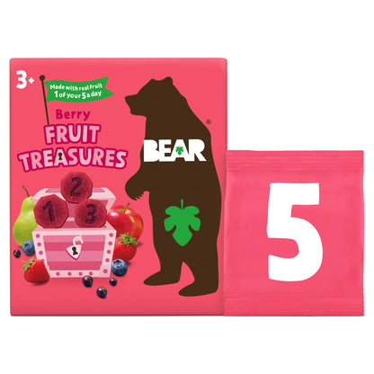 BEAR Fruit Treasures Berry 5 x 20g — image 1