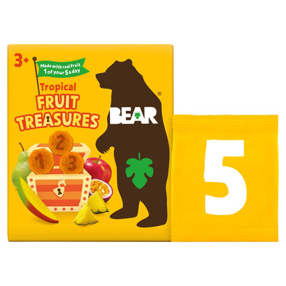 BEAR Fruit Treasures Tropical 5 x 20g — image 1