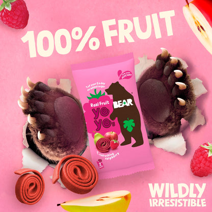 BEAR Fruit Yoyos Raspberry Family Pack 9 x 20g — image 3