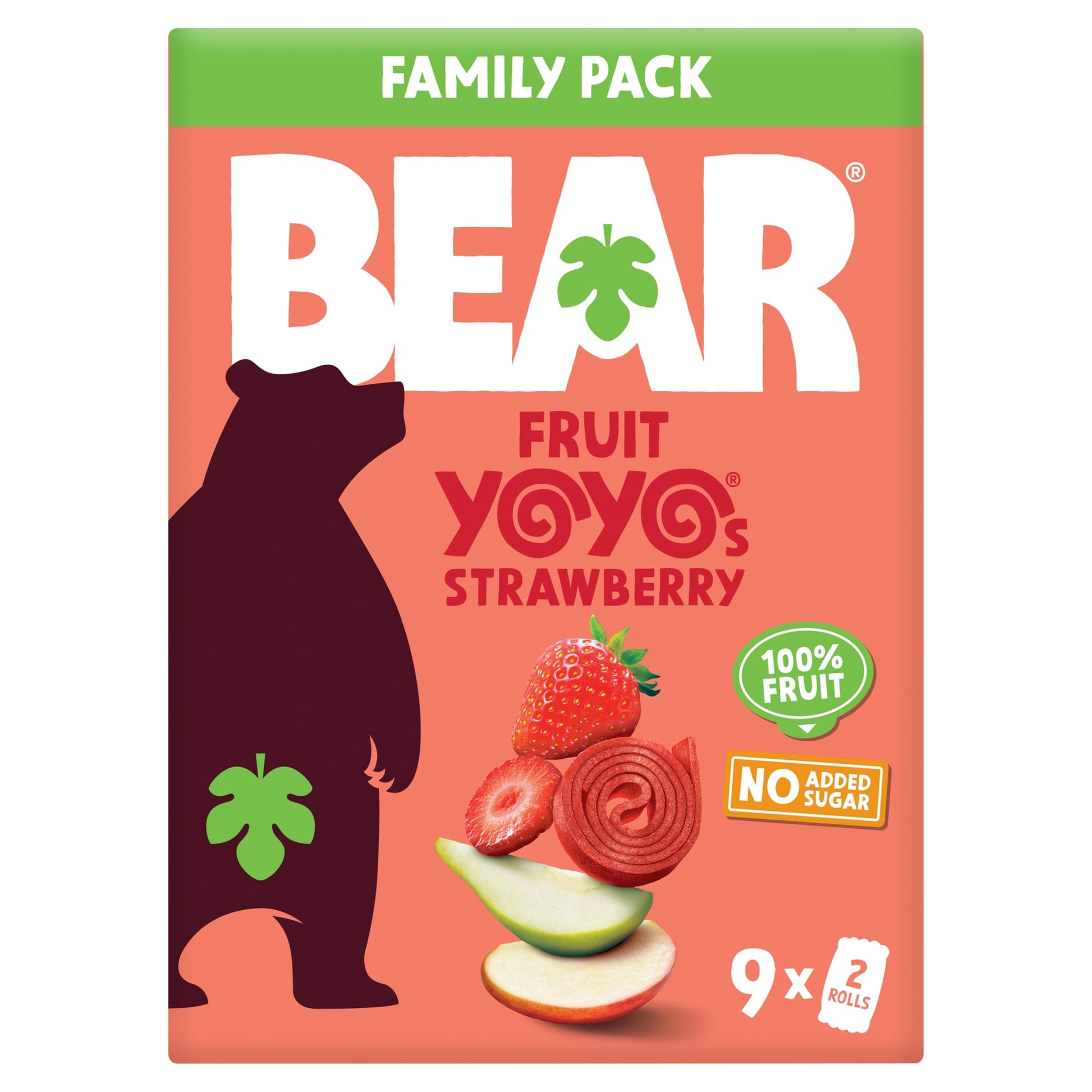 Bear Strawberry YoYos 9 x 20g — image 1