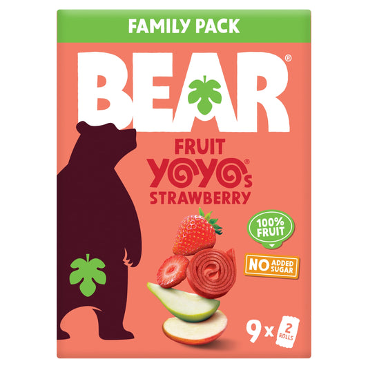 Bear Strawberry YoYos 9 x 20g — image 1