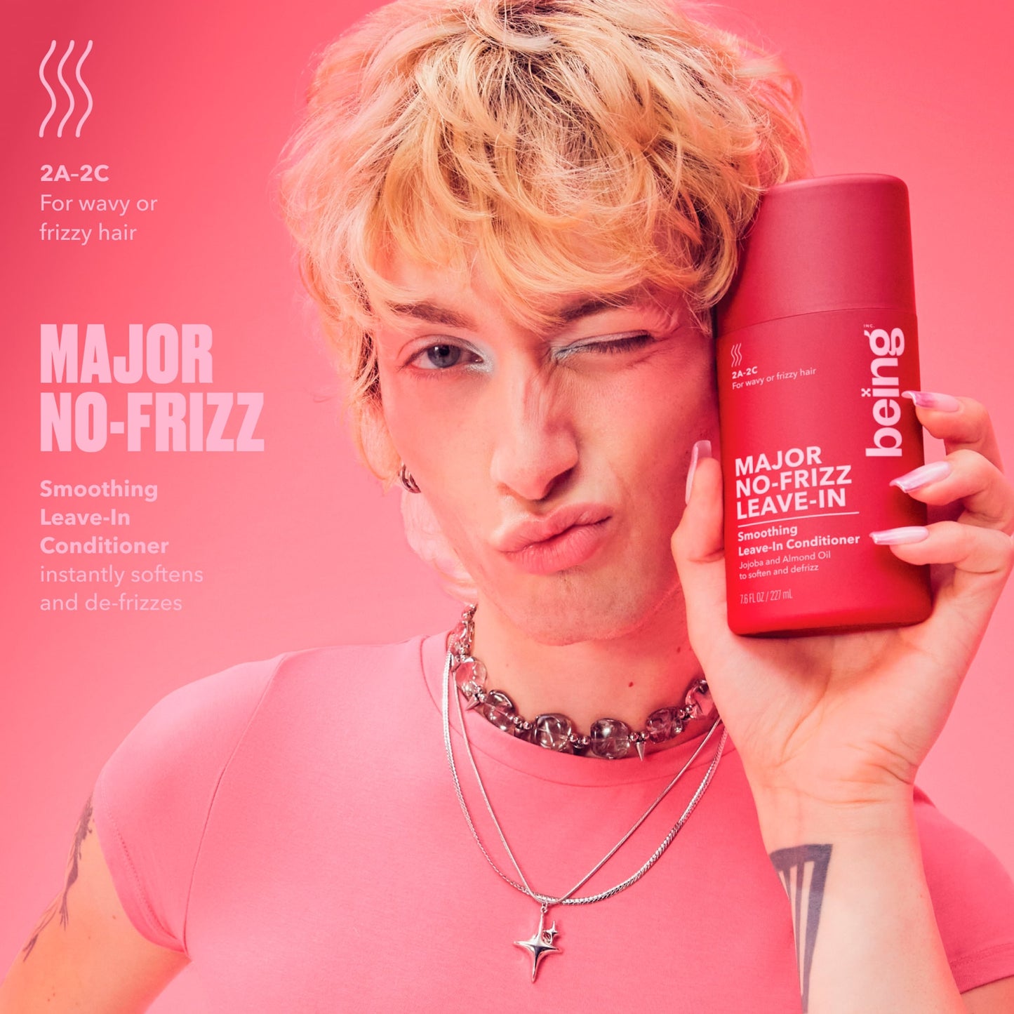 BEING MAJOR NO FRIZZ LEAVE IN CONDITIONER 227ml — image 3