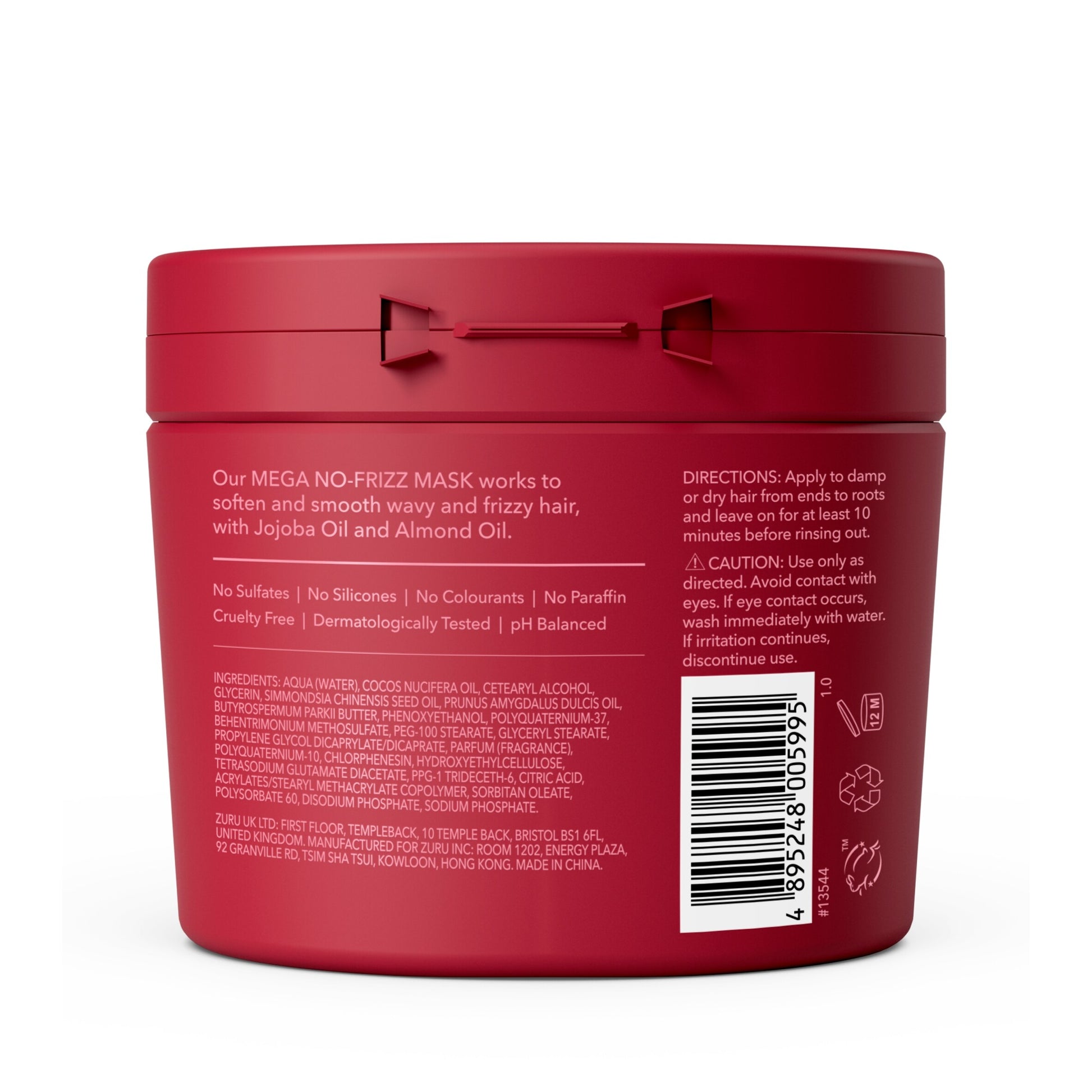 BEING MEGA NO FRIZZ HAIR MASK 354ML — image 2